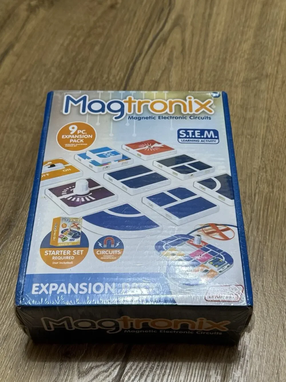 Magtronix 9-Piece Expansion Pack Magnetic Electronic Circuits JR STEM Learn NEW
